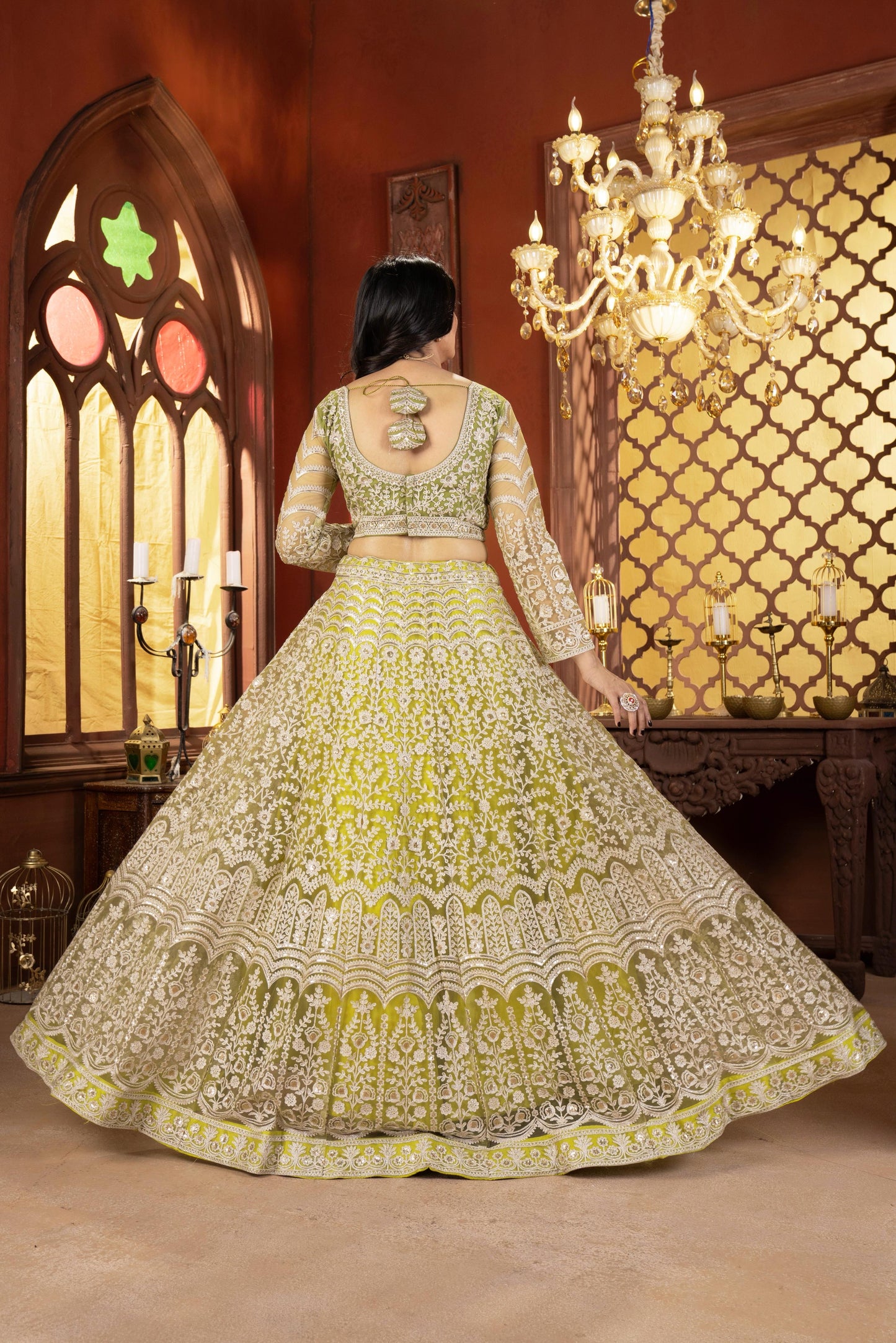 Bridal look Lehenga