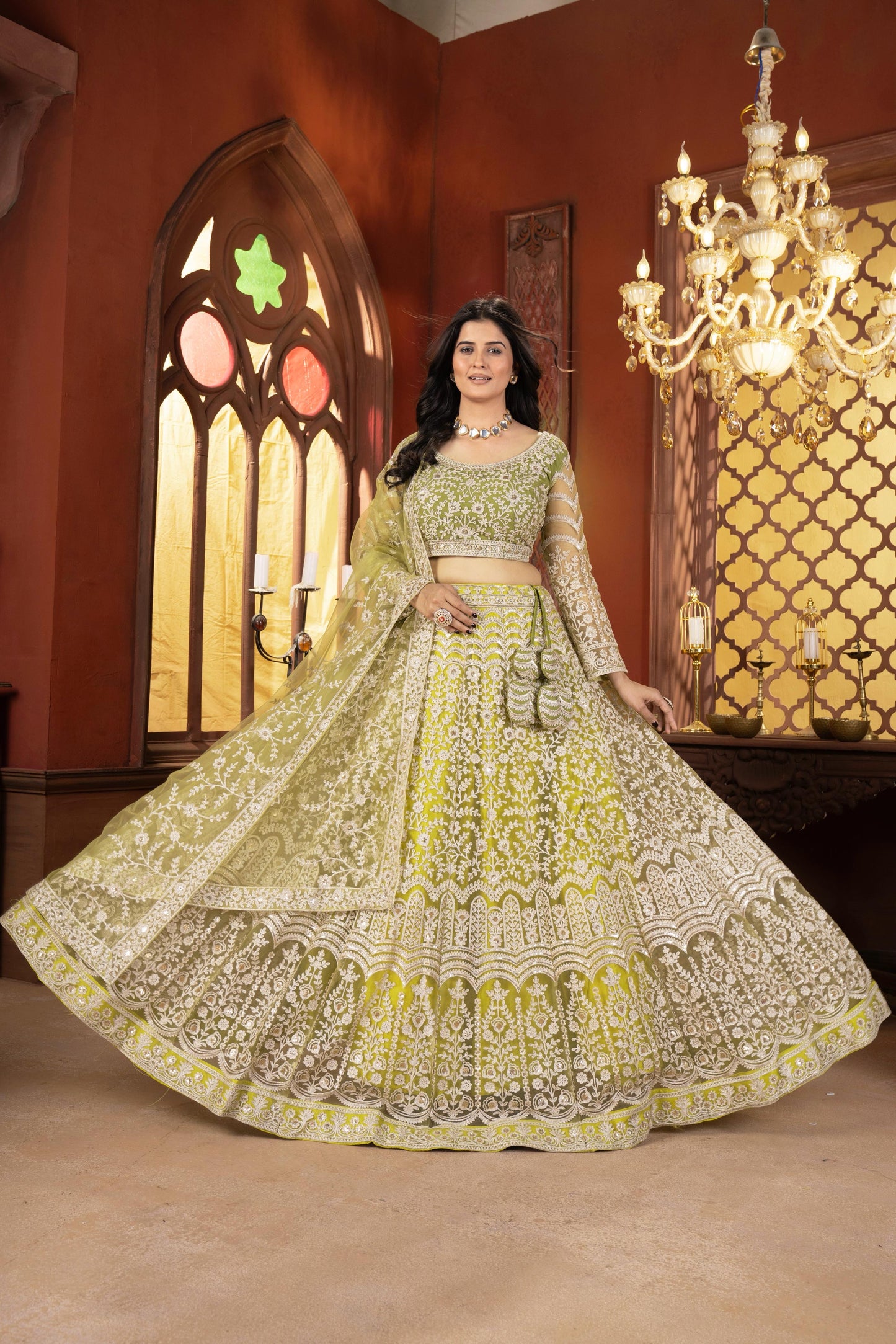 Bridal look Lehenga