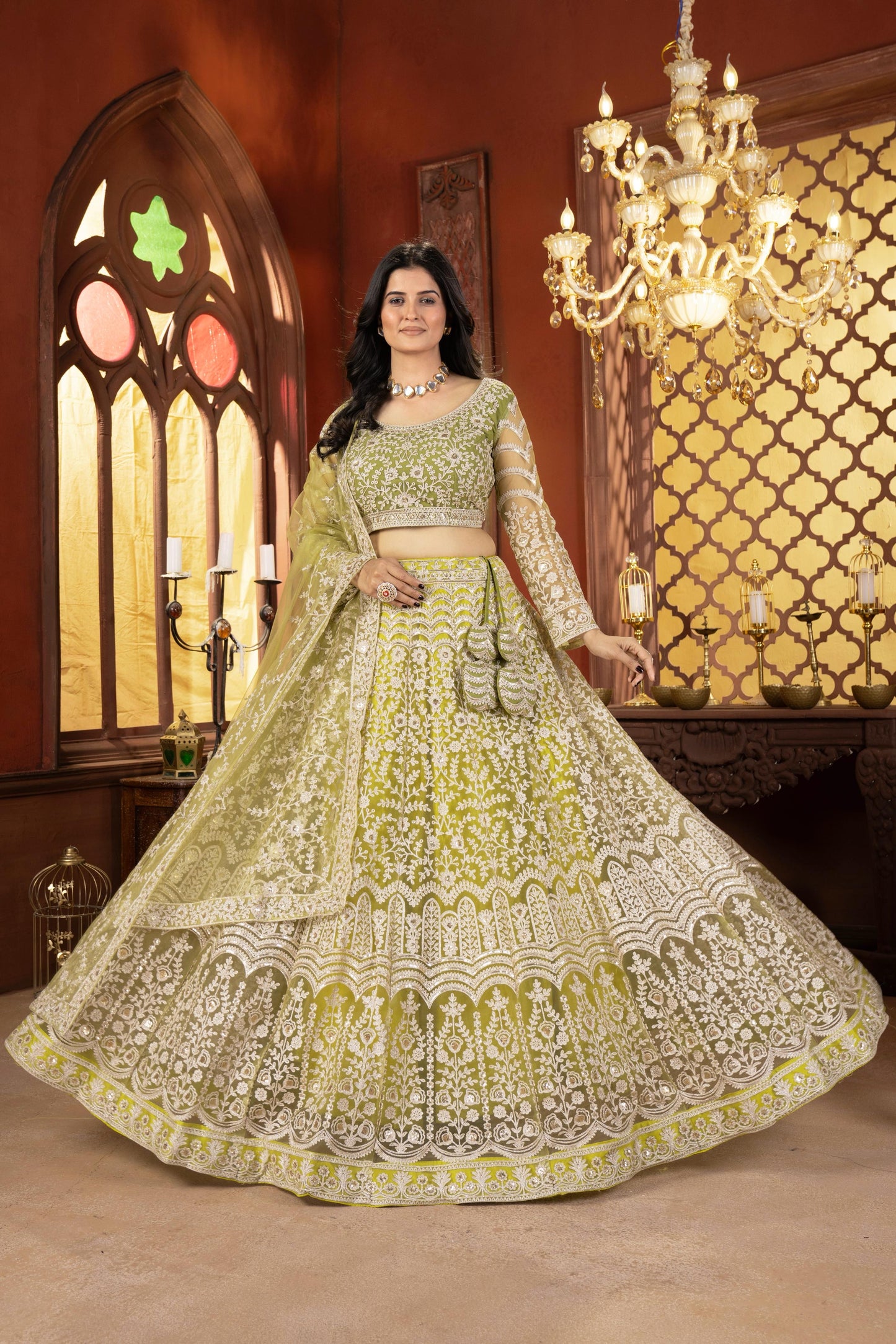 Bridal look Lehenga