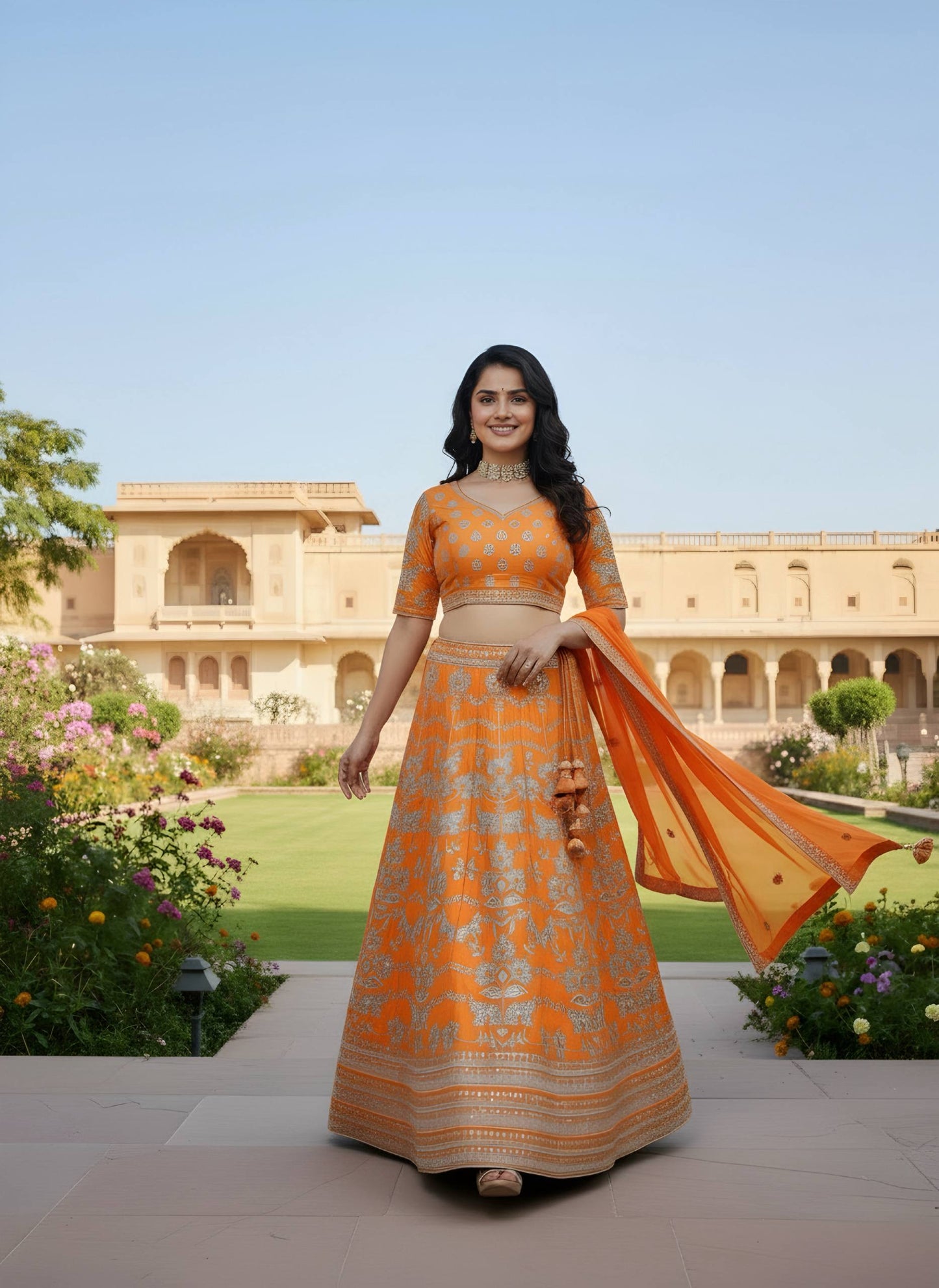 Bridge Lehenga